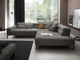 Ecksofa Chellini | Grau