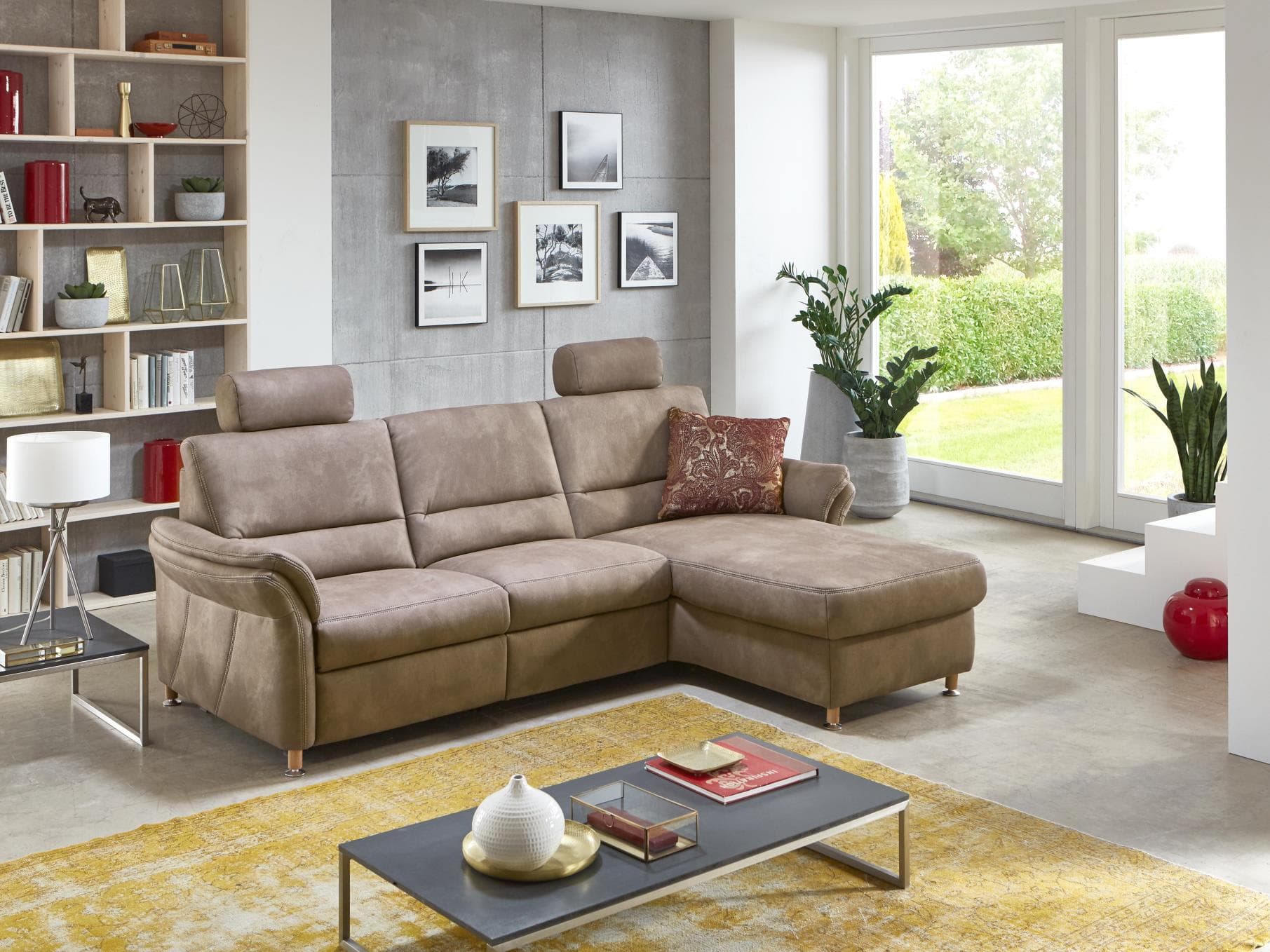 Ecksofa Zanano IV | Braun