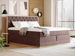 Boxspringbett Cossau | Rot