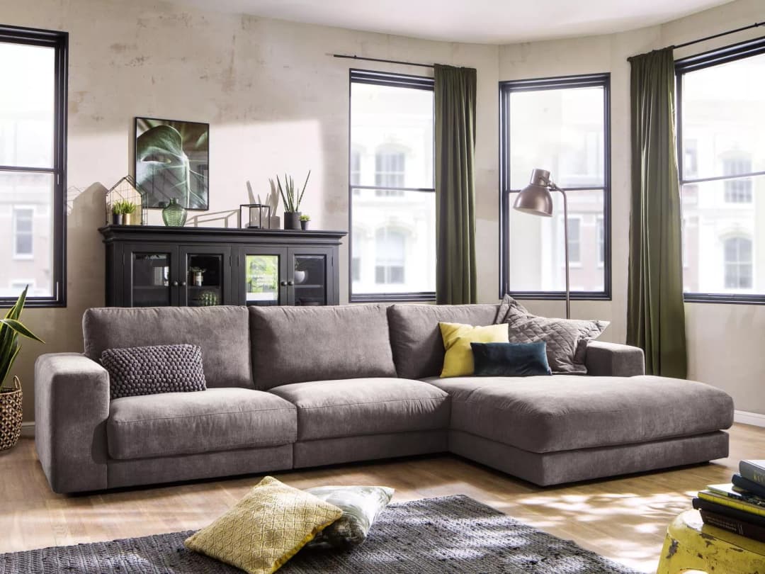 Ecksofa Caldiero IV | Braun