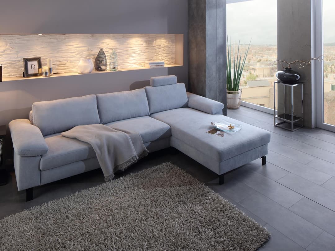 Ecksofa Cabianca V | Rosa