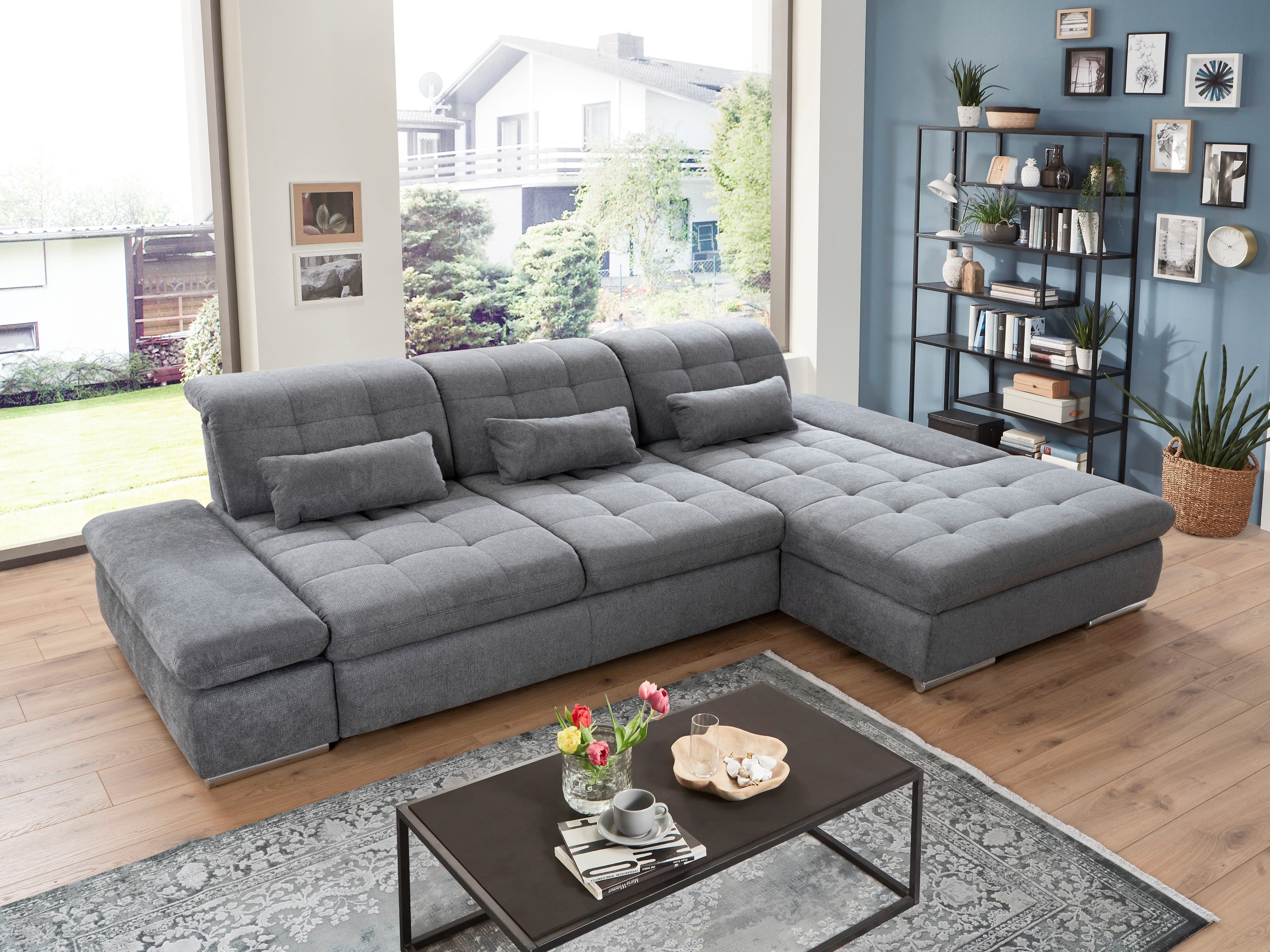 Ecksofa Pilar | Grau