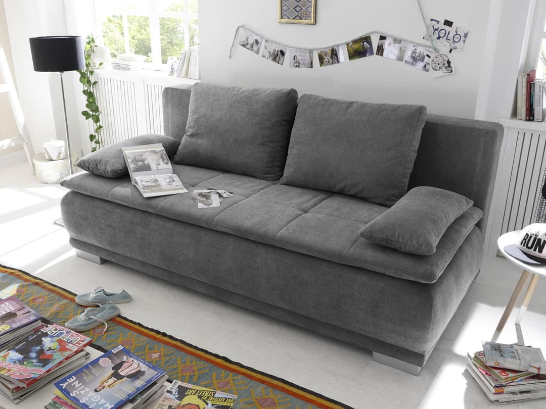 Schlafsofa Bavenzo | Grau