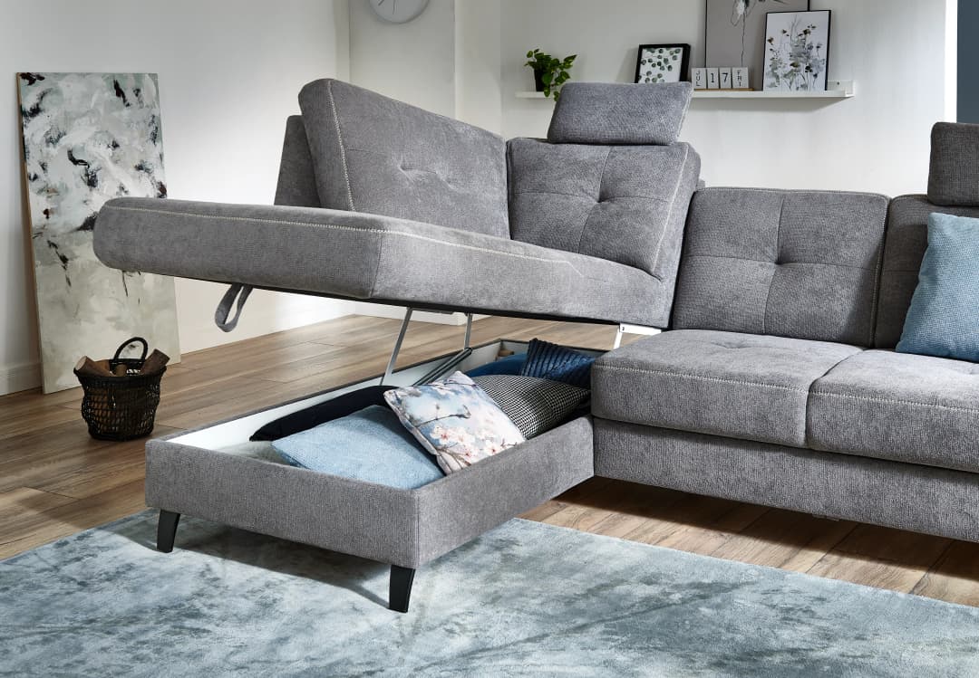 Ecksofa Samara II | Grau
