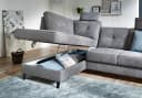 Ecksofa Samara II | Grau 3