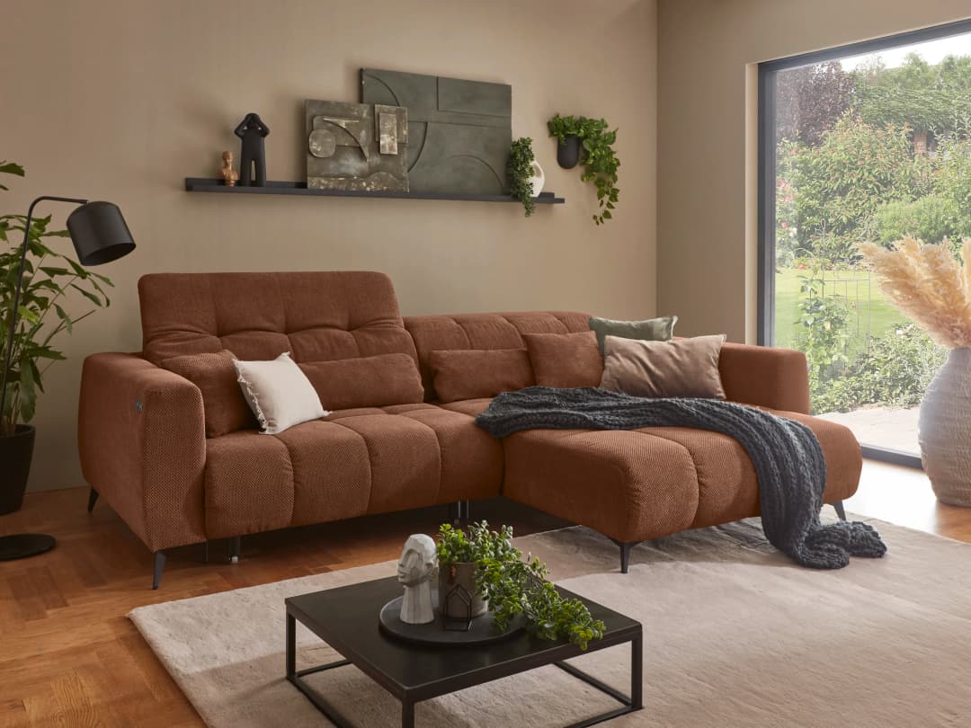 Ecksofa Irvin II | Weiß