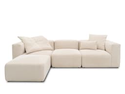 Ecksofa Dorna V | Grau