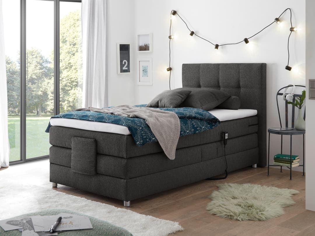 Boxspringbett Baiano II | Grau