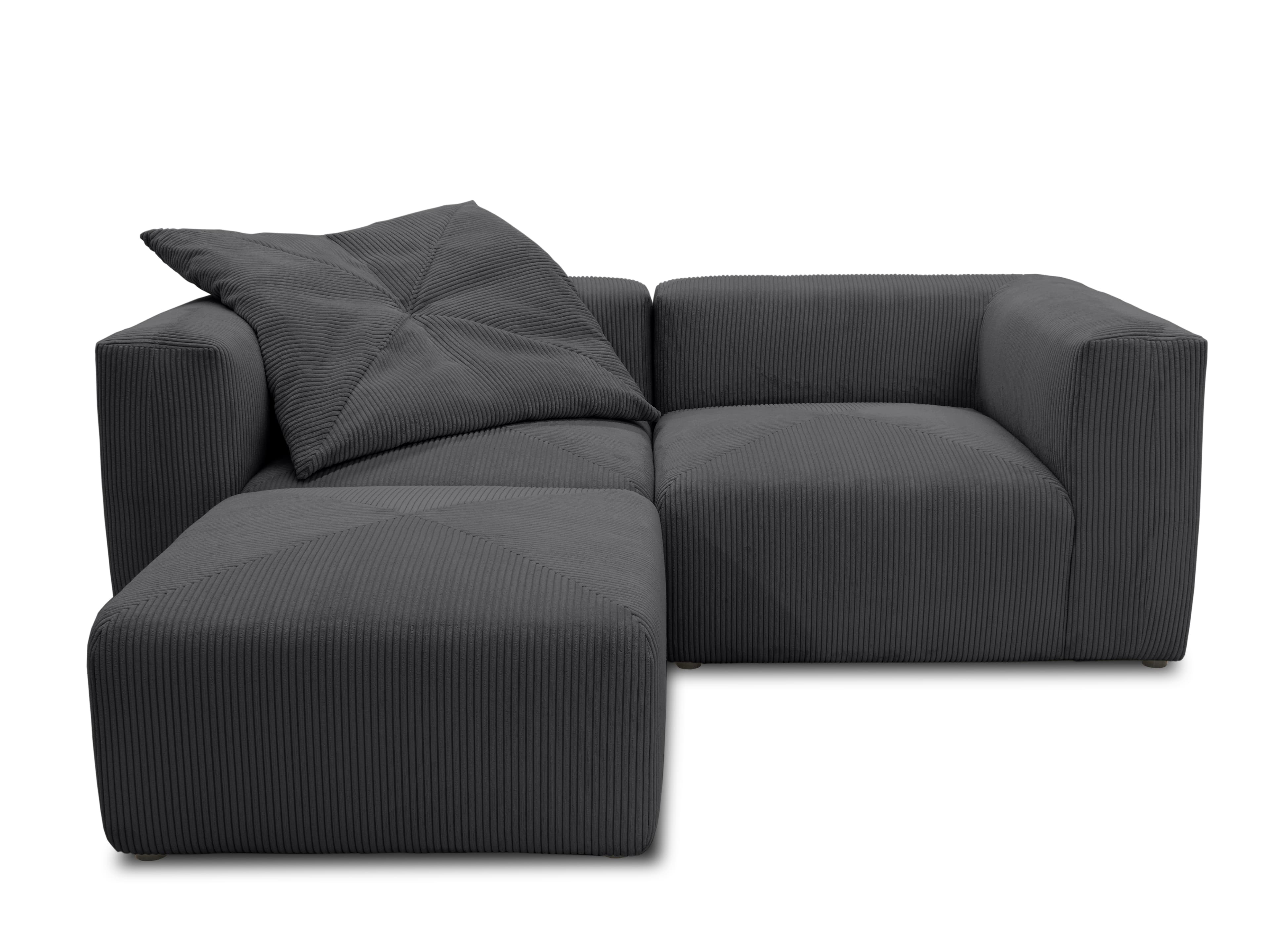 Ecksofa Dorna VI | Grau