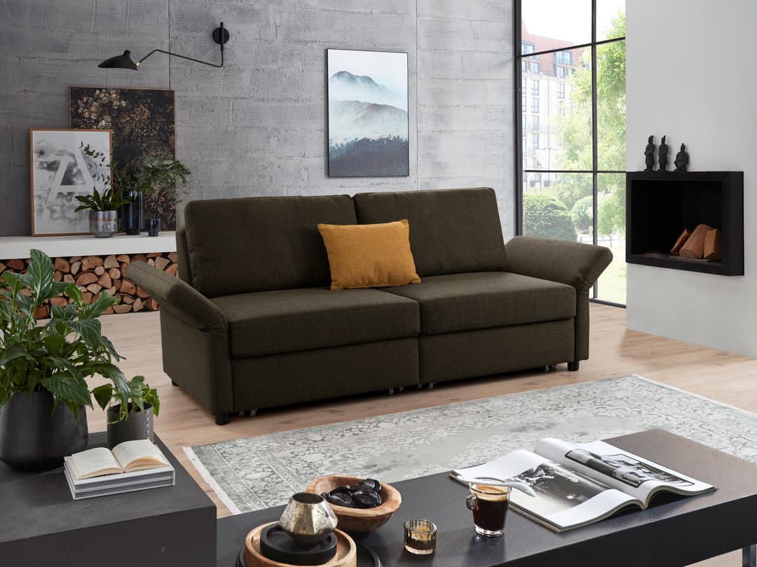 Schlafsofa Penta V | Grün