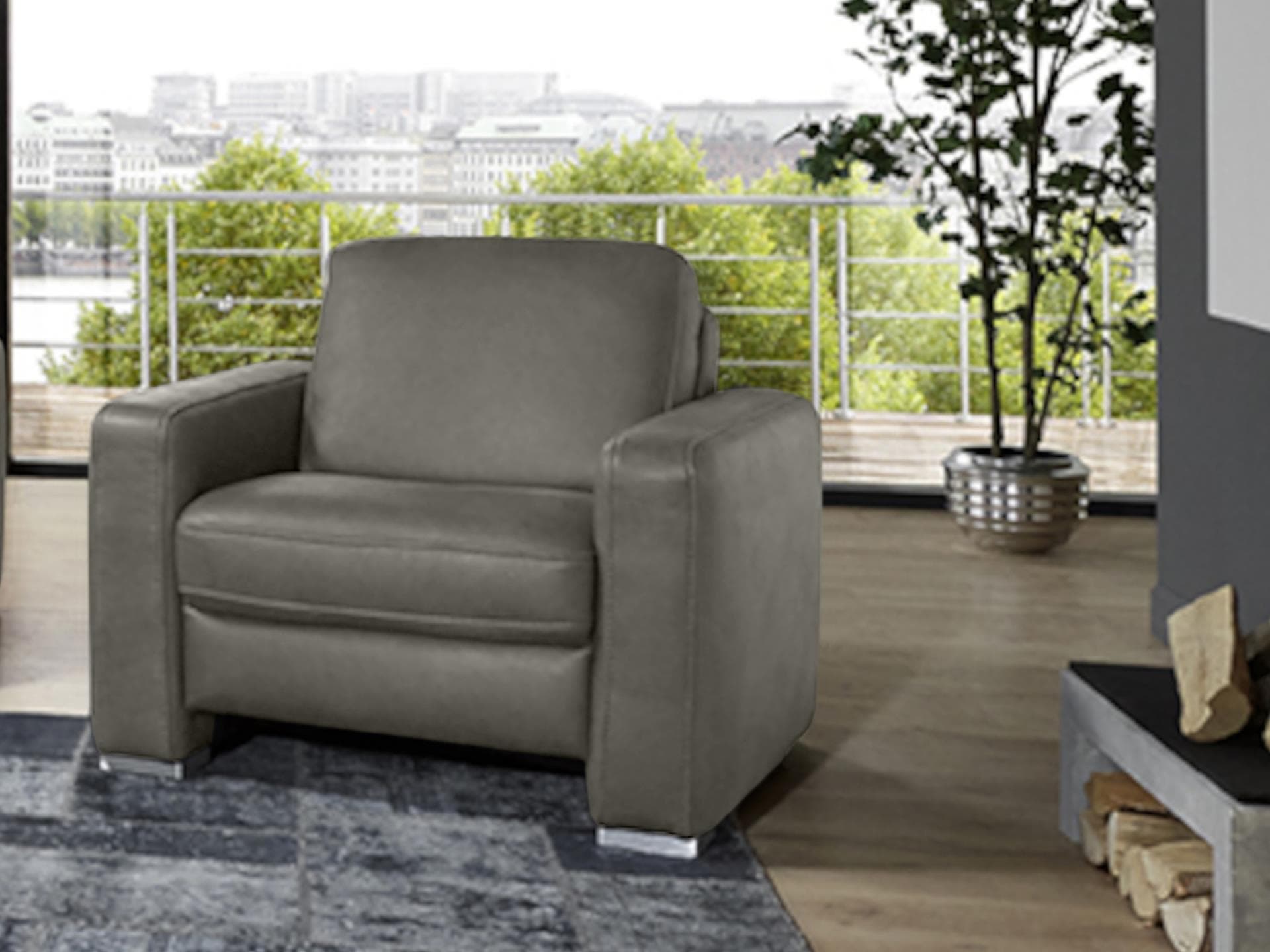 Sessel Helikon VI | Grau