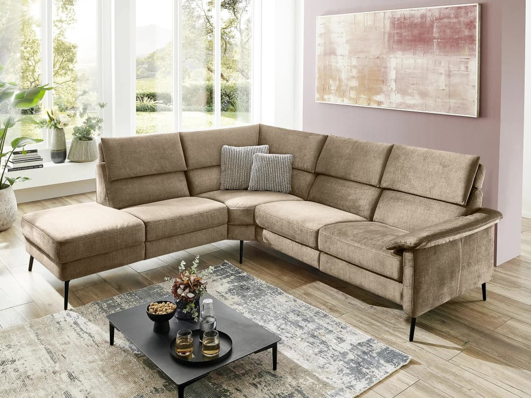 Ecksofa Pirk | Beige