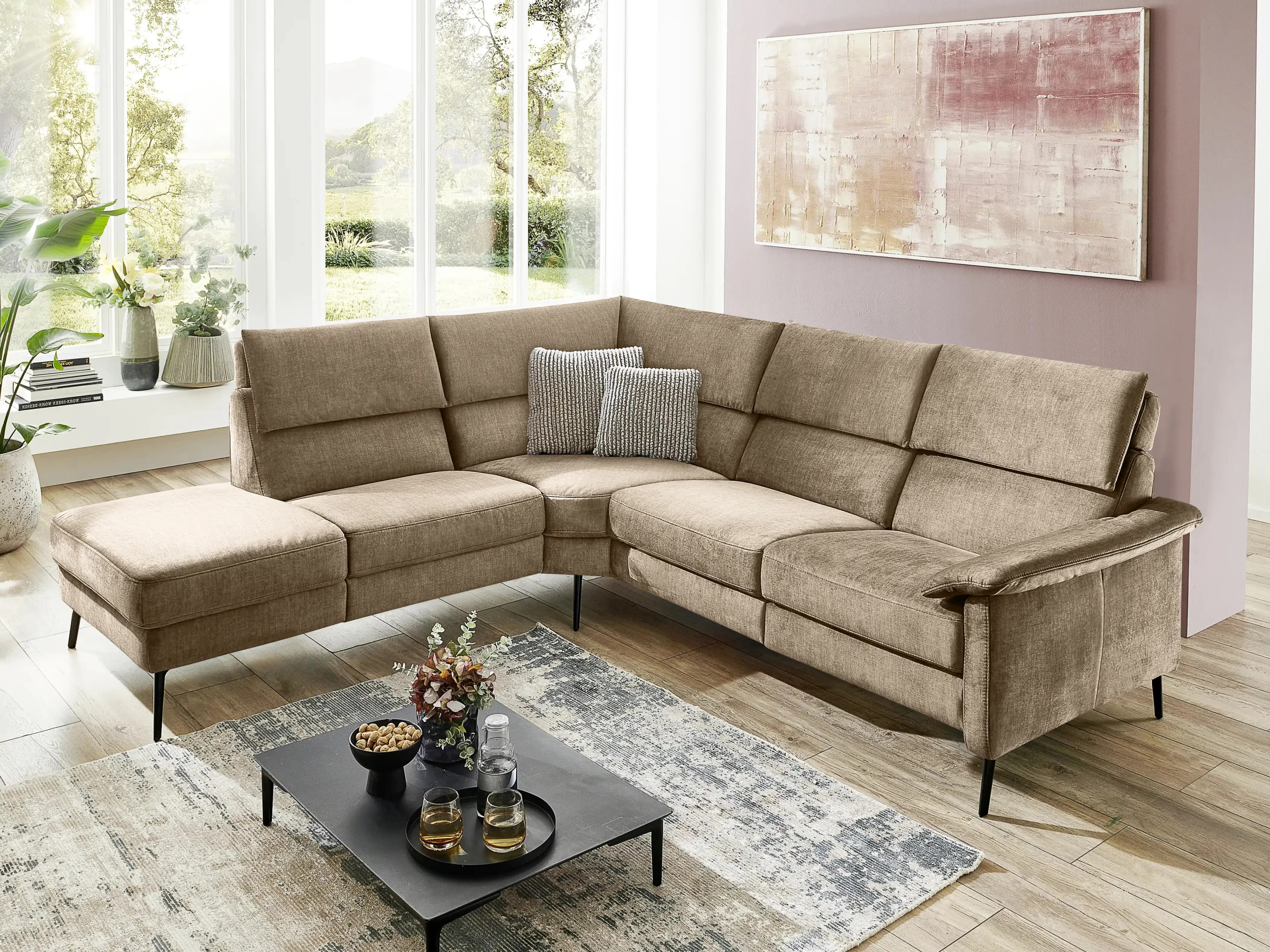 Ecksofa Pirk | Beige