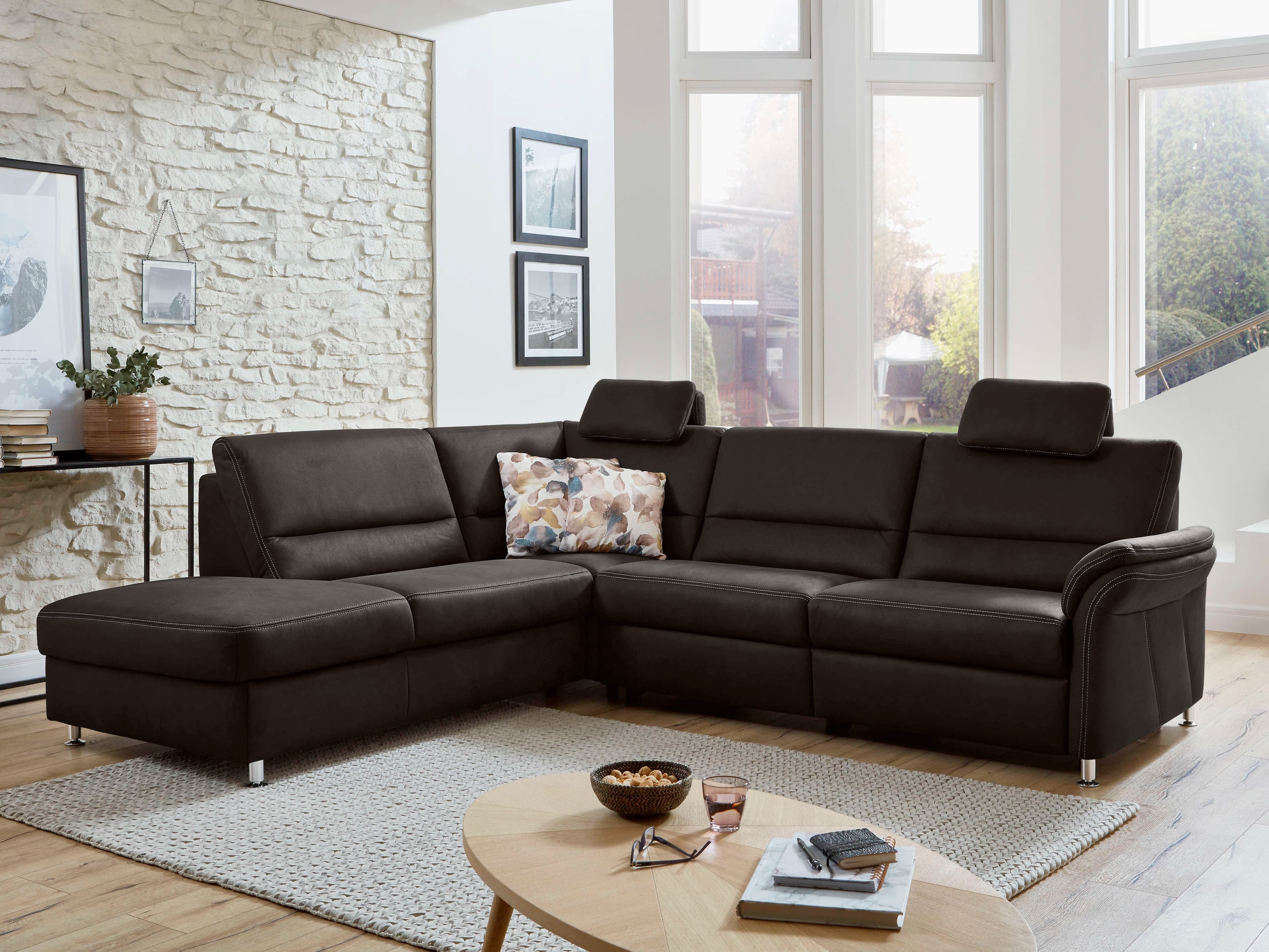 Ecksofa Zanano III | Grau