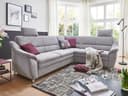 Ecksofa Sanzeno | Grau