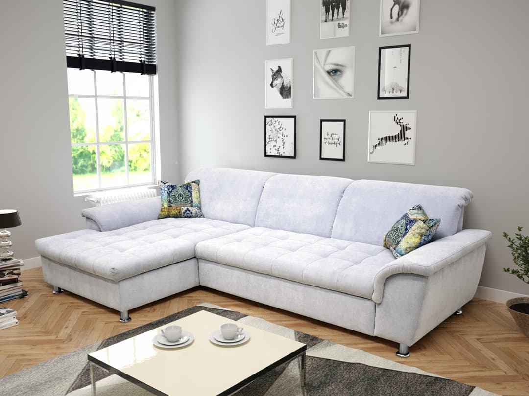 Ecksofa Drenchia | Braun