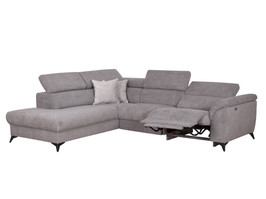 Ecksofa Makala | Grau