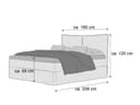 Boxspringbett Stony III | Beige 2