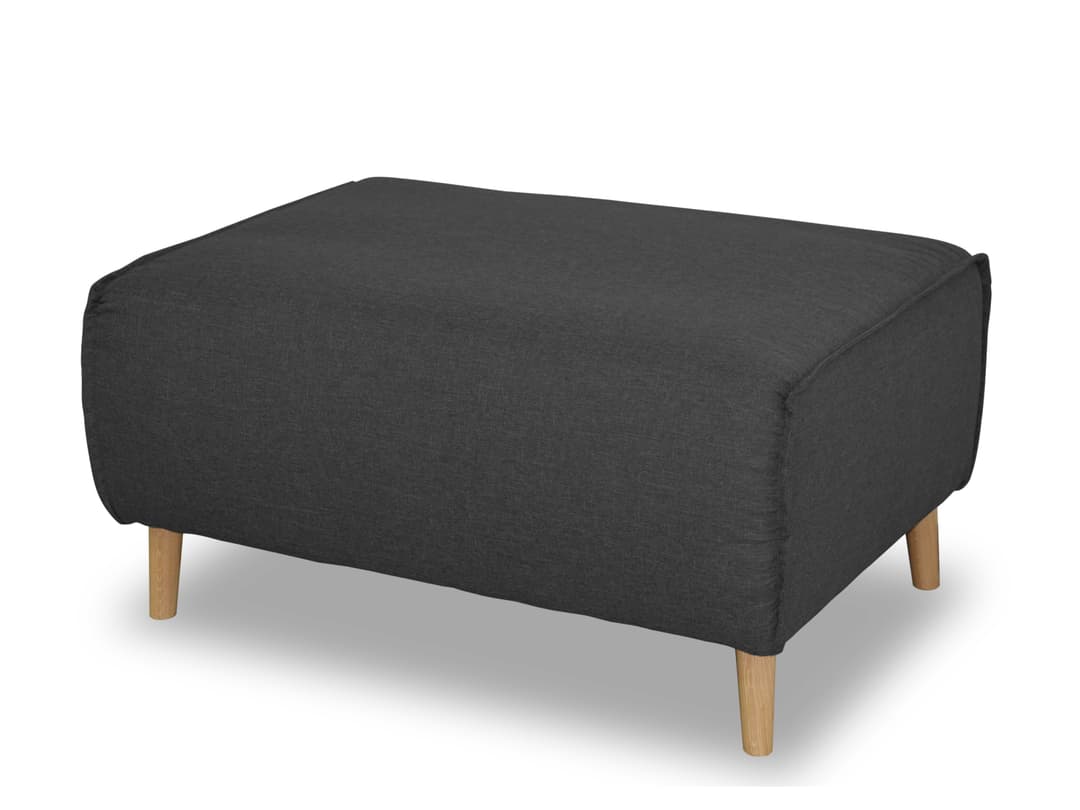 Polsterhocker Daro IV | Grau