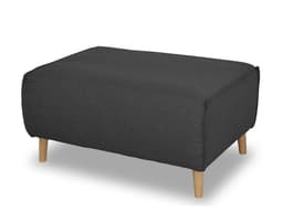 Polsterhocker Daro IV | Grau