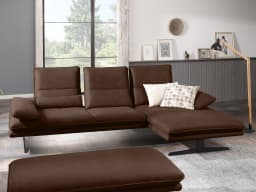 W.Schillig Ecksofa 16777 broadway II | Braun