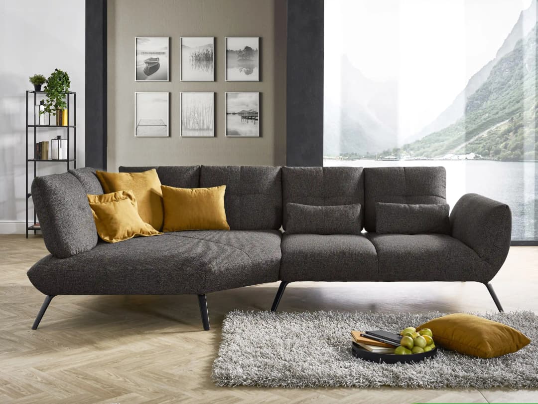 Ecksofa Paola IX | Braun