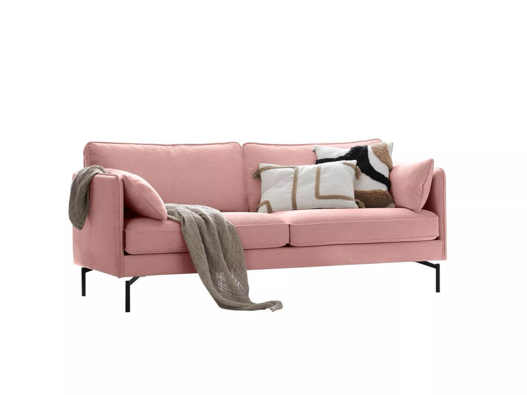 Einzelsofa Karlotta | Rosa