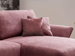 Ecksofa Bagira II | Rosa