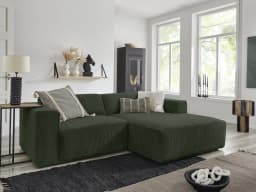 Ecksofa Kaja V | Grün