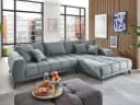 Ecksofa Idony | Grau