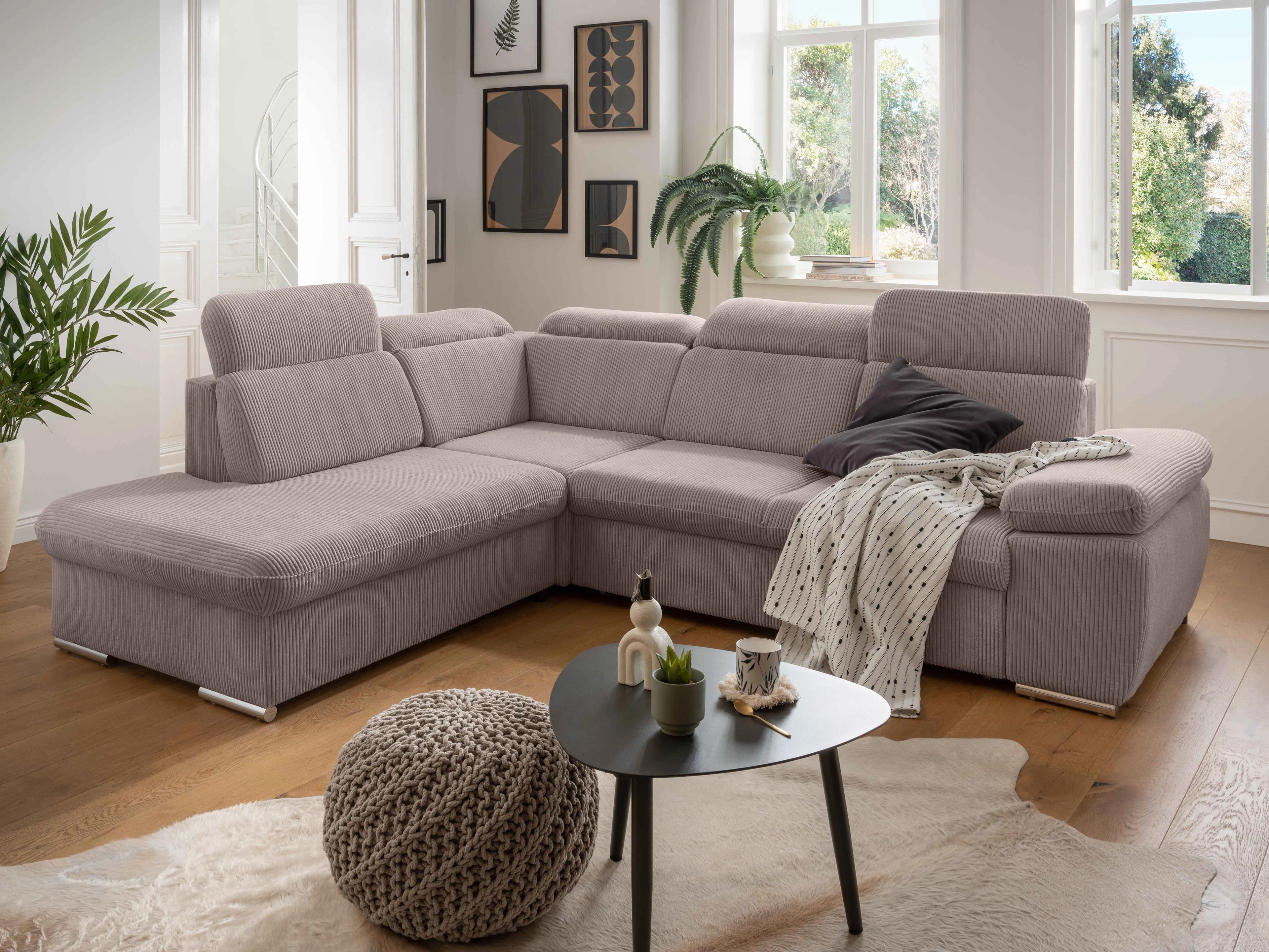 Ecksofa Boris | Braun