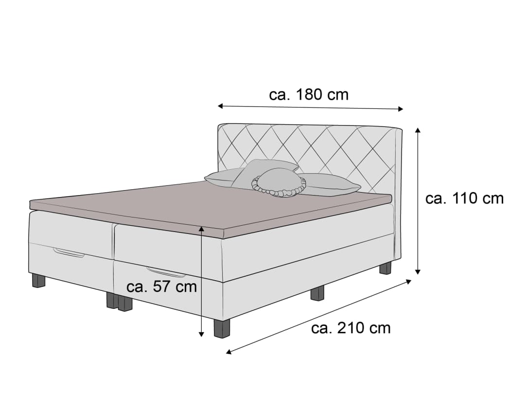 Boxbett Sirbitz | Mehrfarbig
