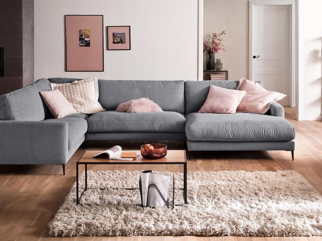 Wohnlandschaft Cortino V | Grau