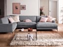 Wohnlandschaft Cortino V | Grau
