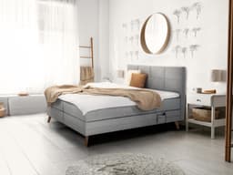 Boxspringbett Kalasca II | Grau