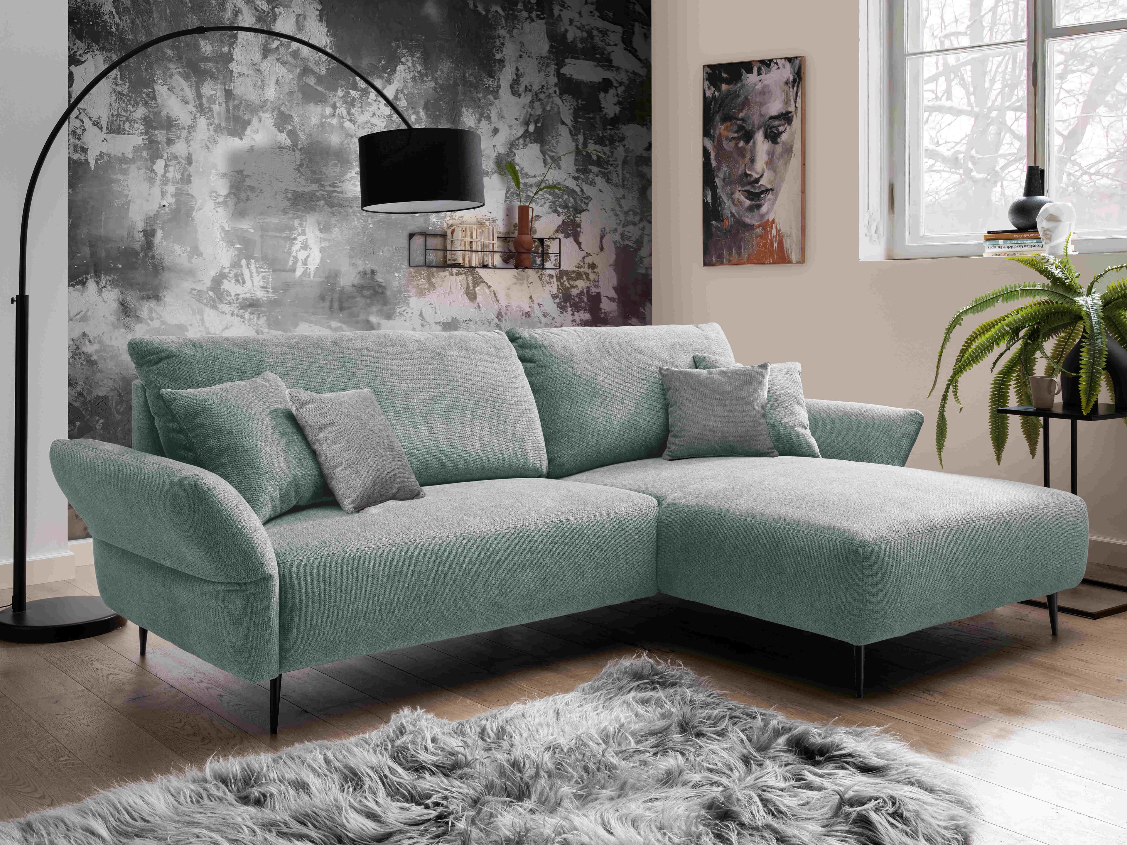 Ecksofa Bagira II | Blau