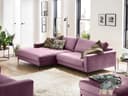 Ecksofa Cortino III | Lila