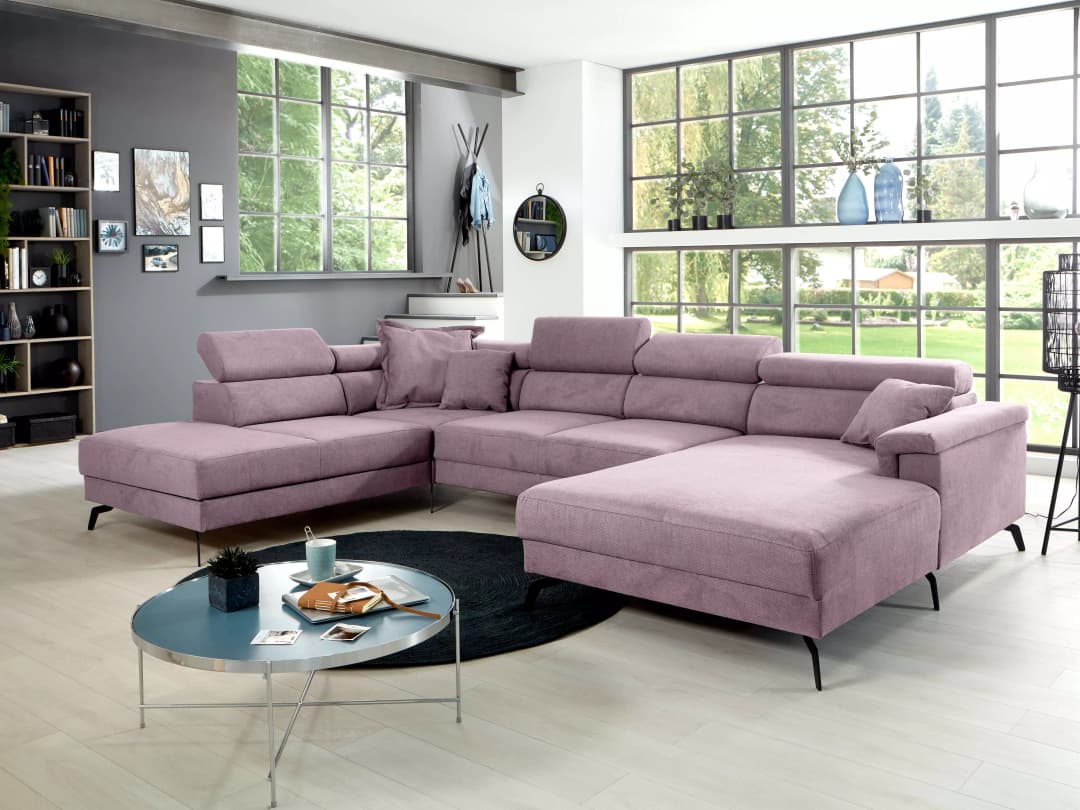 Wohnlandschaft Izzy III | Rosa