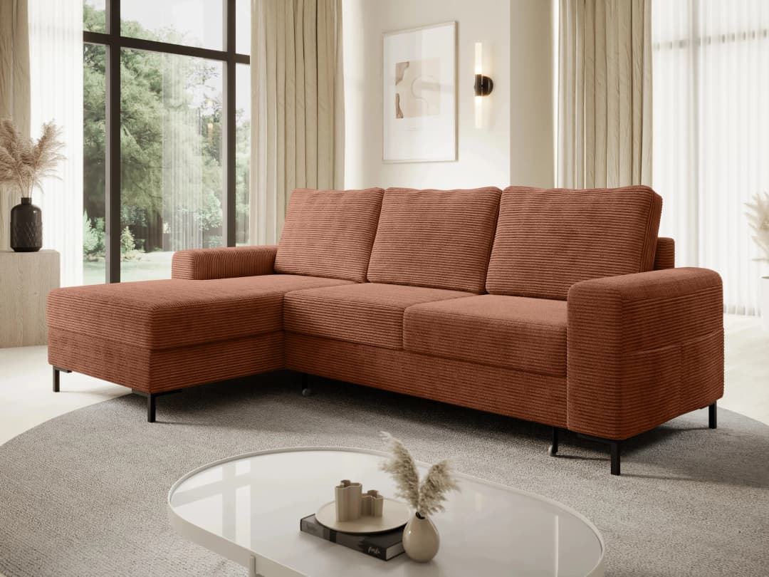 Ecksofa Salona | Braun