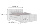 Boxbett Basbek | Grau 4