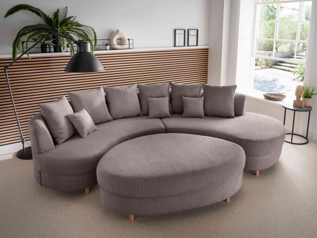 Ecksofa Bjelle | Braun