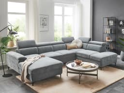 Wohnlandschaft Darby | Grau