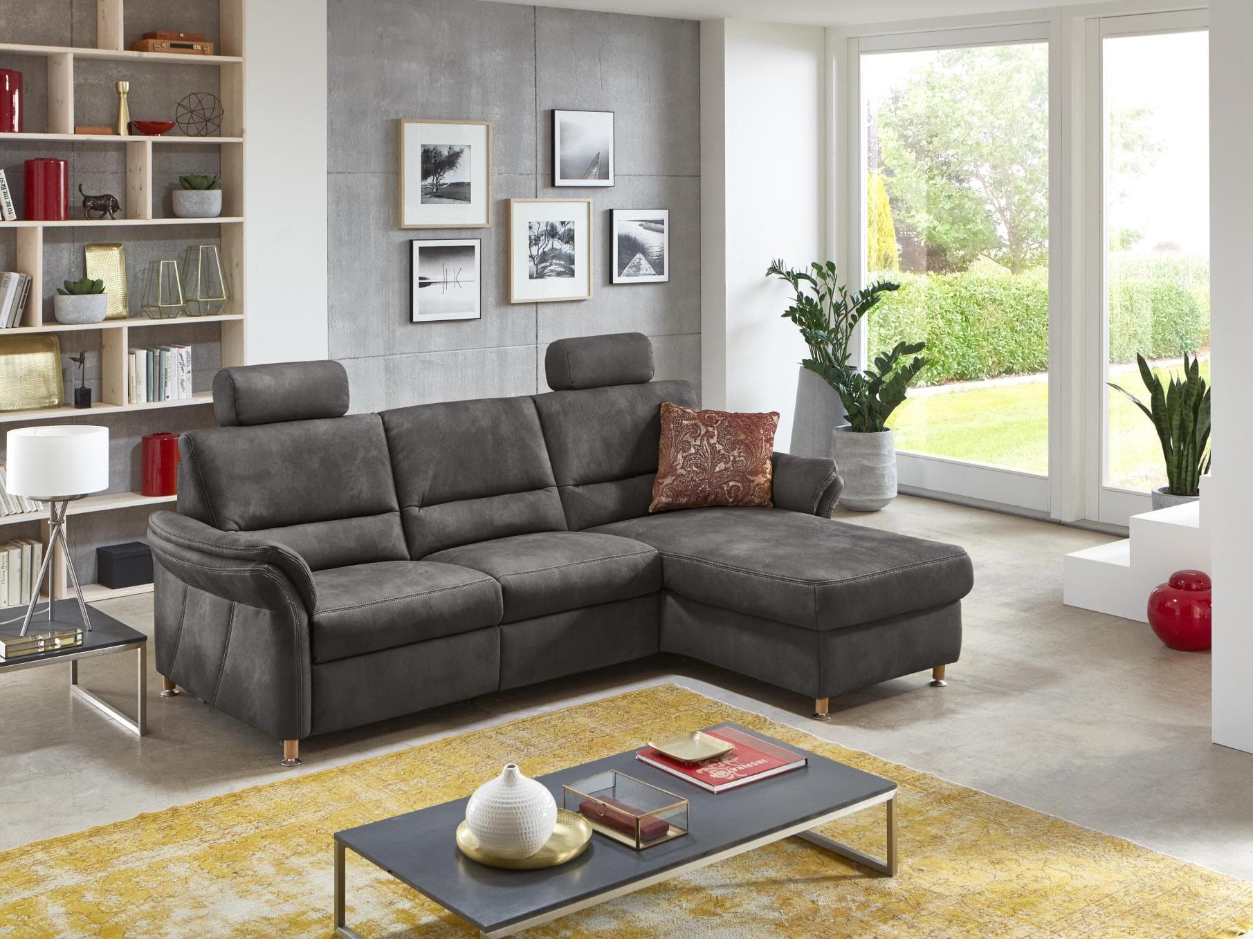 Ecksofa Zanano IV | Grau