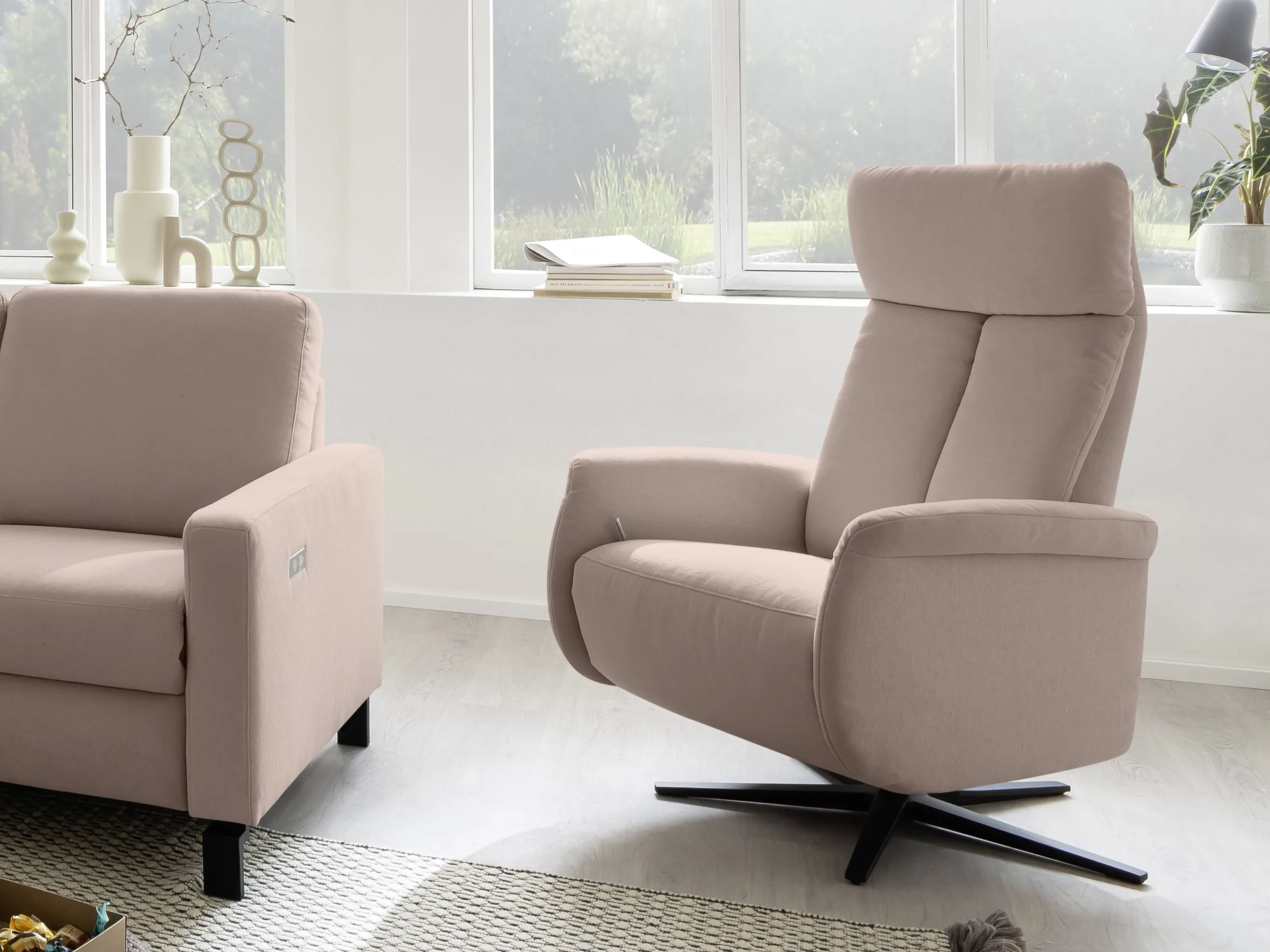 Relaxsessel Chester II | Grau