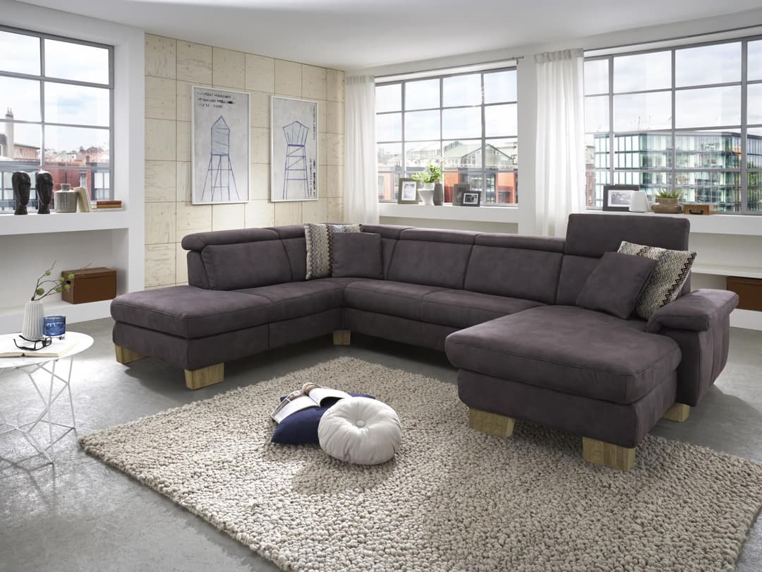 Wohnlandschaft Pomezia VI | Braun