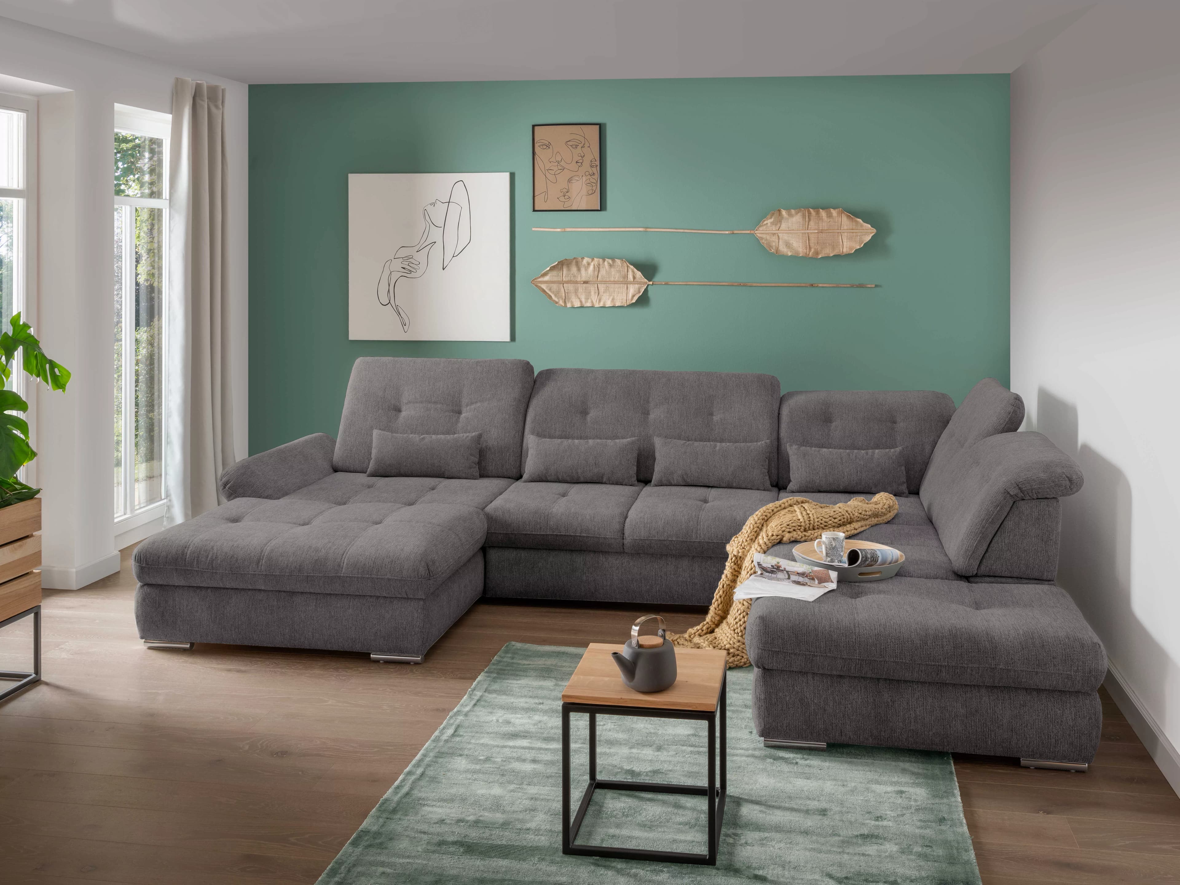 Wohnlandschaft Bryenne II | Braun