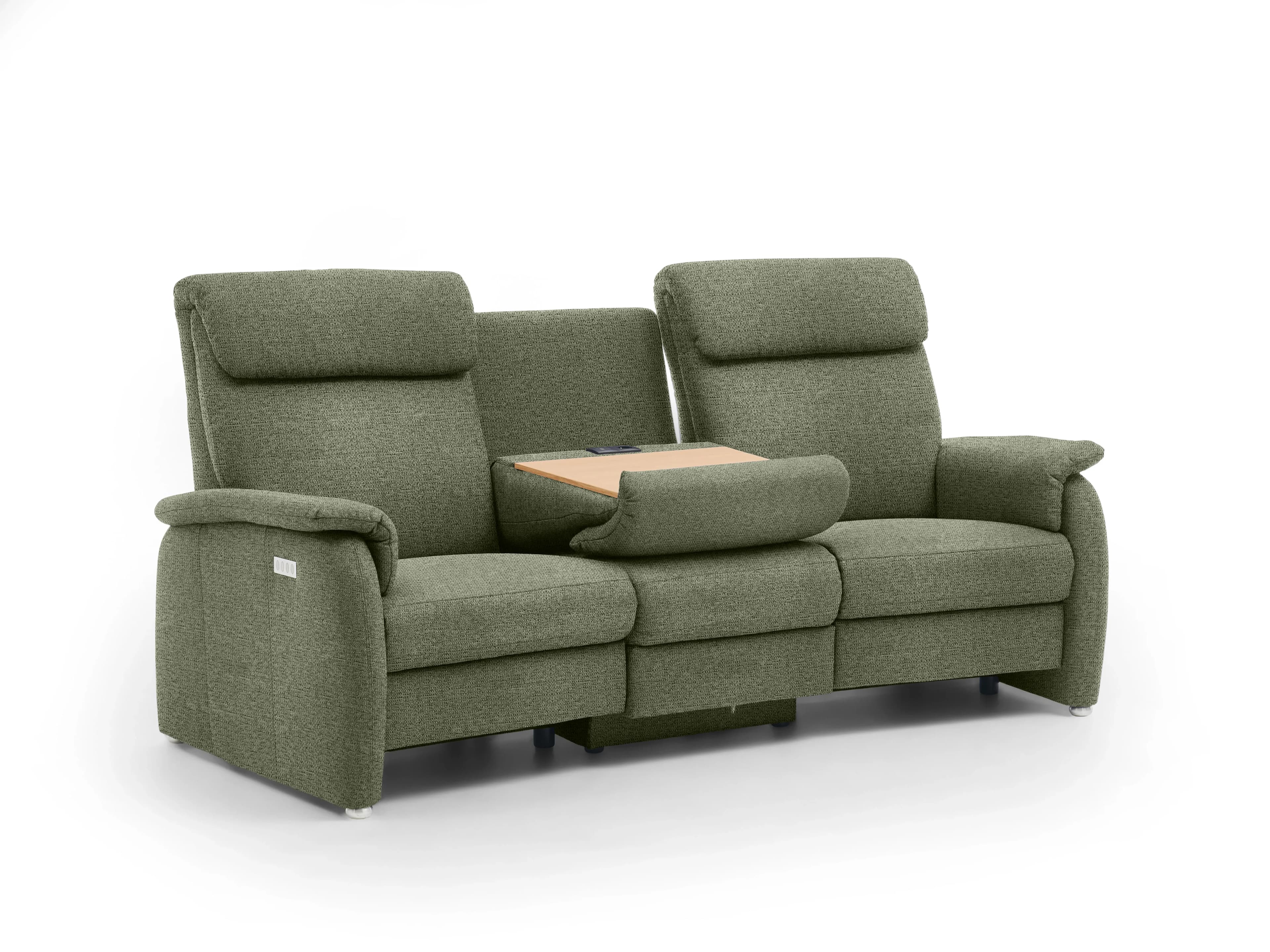 Trapezsofa Calciano VII | Grün