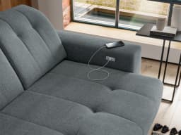 Ecksofa Bodra | Braun