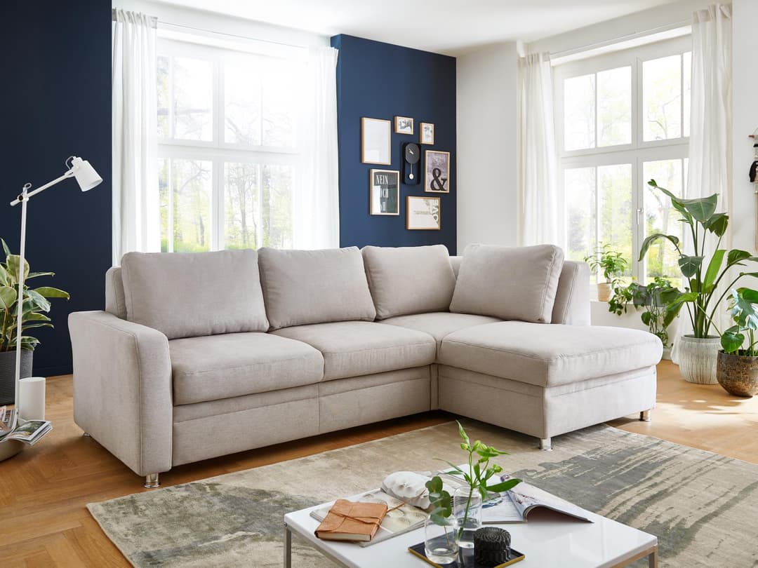 Ecksofa Metaponto | Grün
