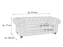 Einzelsofa Mandy III | Grau 3